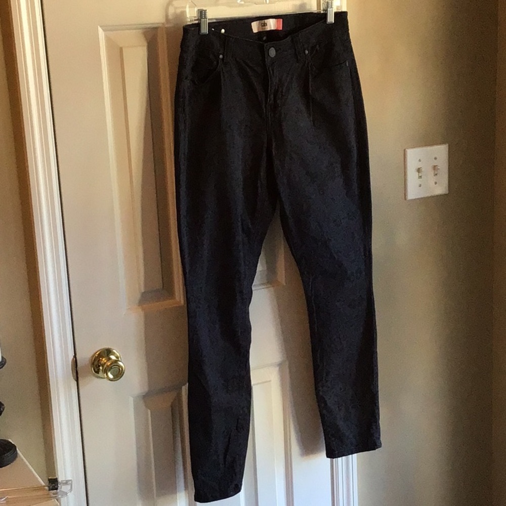 SOLD Cabi Lace Curvy Skinny Jean